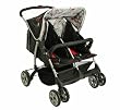 Dream On Me Side By Side Double Stroller, Red