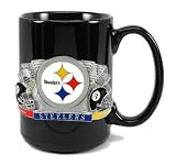 NFL Coffee Mug Pewter Logo Pittsburgh Steelers 51cX3yfmB9L. SL160 NFL Coffee Mug Pewter Logo Pittsburgh Steelers