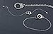 Caine's handcuff Necklace - Silver