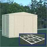 Bundle-38 DuraMate Shed and Foundation (7.8' x 5.25') w/Optional Window Kit and Skylight Bundle-38 DuraMate Shed and Foundation (7.8' x 5.25') w/Optional Window Kit and Skylight