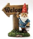 WELCOME GNOME GARDEN ORANMENT