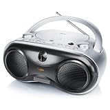 jWIN Electronics JX-CD420D Portable CD boombox with AM / FM radio