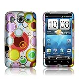 HTC Inspire 4G - Cartoon Bubbles Hard Plastic Skin Case Cover [AccessoryOne ....