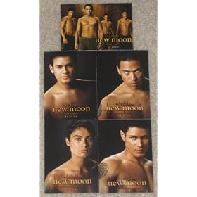 SDCC 2009 Twilight New Moon Wolf Pack Trading Card Set