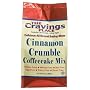 The Cravings Place Cinnamon Crumble Coffeecake Mix, 23.5-Ounce Bags (Pack of 6)