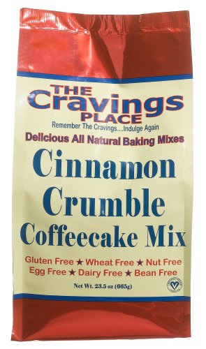The Cravings Place Cinnamon Crumble Coffeecake Mix, 23.5-Ounce Bags (Pack of 6) by The Cravings Place