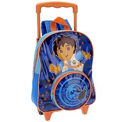 Go Diego Go - Backpacks - 12 Inch Rolling Backpack With S