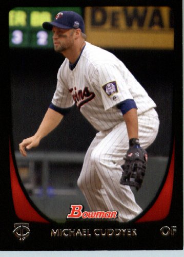 2011 Bowman Baseball Card # 150 Michael Cuddyer - Minnesota Twins - MLB Trading Card in a Protective Display Case