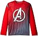 Marvel Boys' Avengers Logo Flatback Mesh Sublimated Front