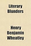 Literary Blunders