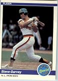 1984 Fleer # 628 Steve Garvey San Diego Padres Baseball Card - Mint Condition - Shipped In A Protective Screwdown Display Case!
