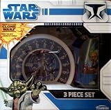 Star Wars Clone Wars 3 piece Melamine Dinnerware Set
