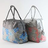 Floral Patterned Handbag / Ladies Shoulder Bag in BLUE or PINK