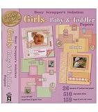 Pages & Paper Embell.-12''x12'' Baby Girl/Toddler