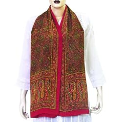 Scarf Crepe Silk Casual Accessories 22 X 72 inches