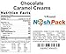 Nosh Pack Chocolate Caramel Creams 1 lb Great Candy