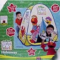 Playhut Sesame Street Elmo - Elmo's World Hideaway Pop Up Tent