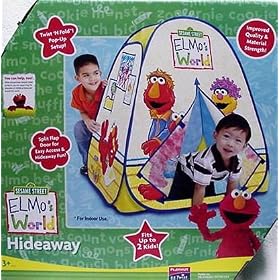 Playhut Sesame Street Elmo's Elmos World Hideaway Pop Up Tent by
