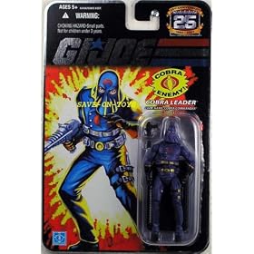 GI Joe 25th Anniversary Cobra Commander Action Figure by GI Joe