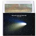 Birthday Cards - Comet, box of 10 cards and envelopes