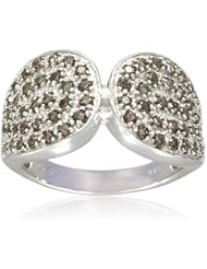 Sterling Silver Round Shape Gemstone Ring