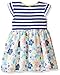 Marmellata Girls' Knit and Floral Dress