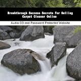 Breakthrough Success Secrets For Selling Carpet Cleaner Online