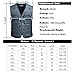 Mrignt Mens Casual Loose Fit Multi-Pockets Zipper Denim Vest Jackets