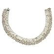 Indian Jewelry Ankle Bracelet Pairs in Silver 10 inches