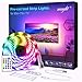 LED Strip Lights, Pre-Cut 14.3ft RGB LED Strip TV LED Backlight for 65-75in HDTV, 4PCS USB Powered TV Lights with Remote 16 Color Changing 5050 LEDs Bias Lighting for Home Theater