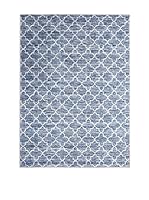 RugSense Alfombra Luxury (Denim/Blanco)