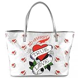 Lisa True Love Tote - Silver