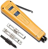 Fluke Networks 10051501 D914 Impact Punch Down Tool with EverSharp 66/110 Plus Screwdriver Blade