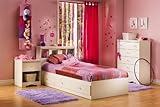 IMAGE OF South Shore Industries Crystal Collection Twin Mates Bookcase Bedroom Set