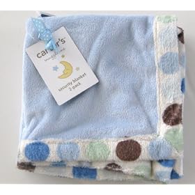 Carters Snuggle-me 2 Pack Security Blanket