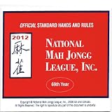 MAHJONG 2012 CARD LARGE PRINT