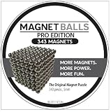 Magnet Balls Pro Edition - 343pc 5mm Rare Earth Magnets in Collector's Tin