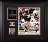 Mounted Memories Houston Astros Craig Biggio Framed 8x10 Photo With Game-Used Baseball Piece & Medallion