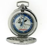 Colibri Monopoly Pocket Watch w/ Chain and Key Ring 