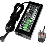 Laptop Adapter Genuine Sony Vaio VGN N520E Laptop Ac Adapter Charger 19.5v 4.7a Power Supply + UK Power Cord