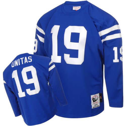 Mitchell & Ness Baltimore Colts 1970 Johnny Unitas Authentic Throwback Jersey Size 60