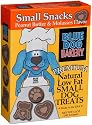 Blue Dog Bakery Premium Natural Low Fat Dog Treats,Peanut Butter & Molasses Flavor, Small Snacks, 12-Ounce Boxes (Pack of 6)