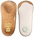 Pedag Holiday | 3/4 Length Sheepskin Orthotic Inserts | Handmade in Germany | Arch Support | Metatarsal Pad | Heel Cushion | Fits Low Profile Tight Shoes | Tan | 1 Pair | US Women 11 / EU 41 US Men 8