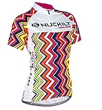 Nuckily Women's Short Sleeve Cycling Jersey Sportswear Biking Cycling Clothing Quck Dry