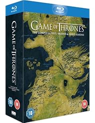 DVD: Game of Thrones - Season 1 - 2 - 3 Box Set [Blu-ray] [2014]