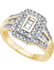 0.77CTW DIAMOND INVISIBLE RING