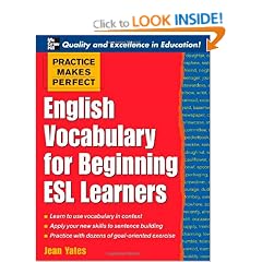 Practice Makes Perfect: English Vocabulary For Beginning ESL Learners (Practice Makes Perfect Series)