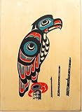 Smoked Salmon Eagle on Totem Design Natural Style, 8 oz