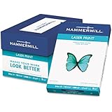 Hammermill - Laser Print Office Paper, 98 Brightness, 24lb, 11 x 17, White, 500 Sheets/Ream 10462-0 (DMi RM