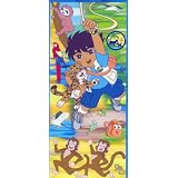 GO DIEGO kids Jumbo WALL PAPER APPLIQUES wallpaper